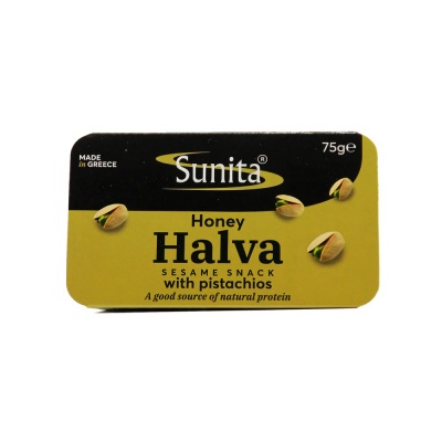 Sunita Honey Halva With Pistachios 75g